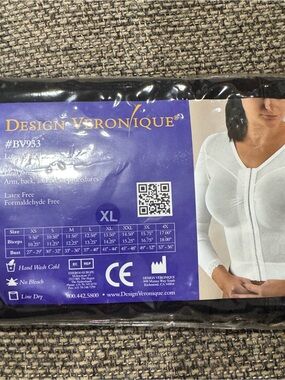 Women's White Compression Garment - XL
